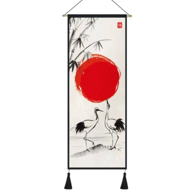 Japanese hanging board